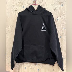 Hazel Men's Black Hoodie Sweater